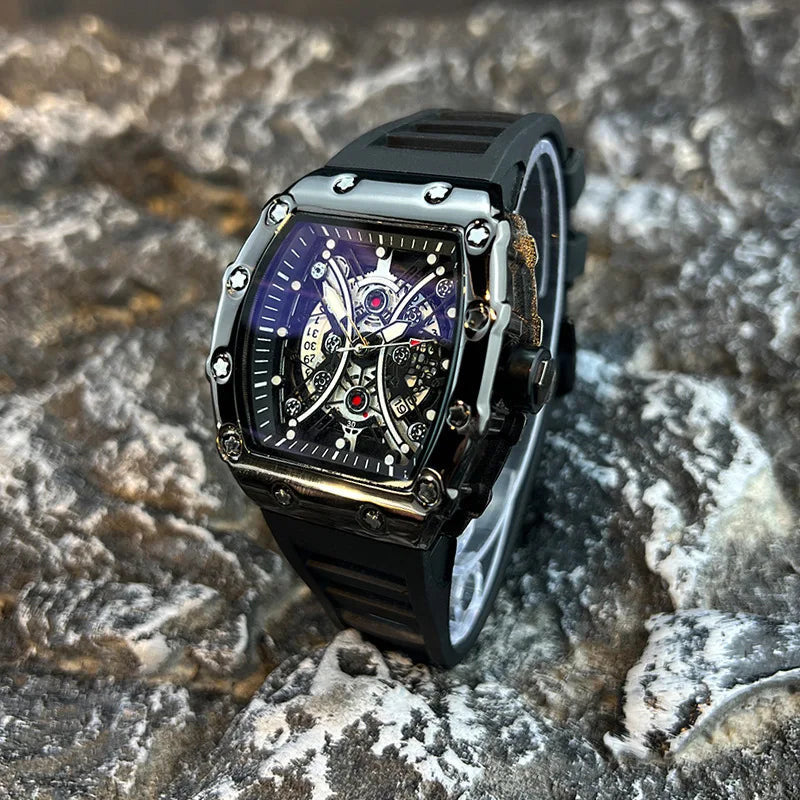 EDELSTAHL "WARRIOR V2" UHR - ICERAIN JEWELRY