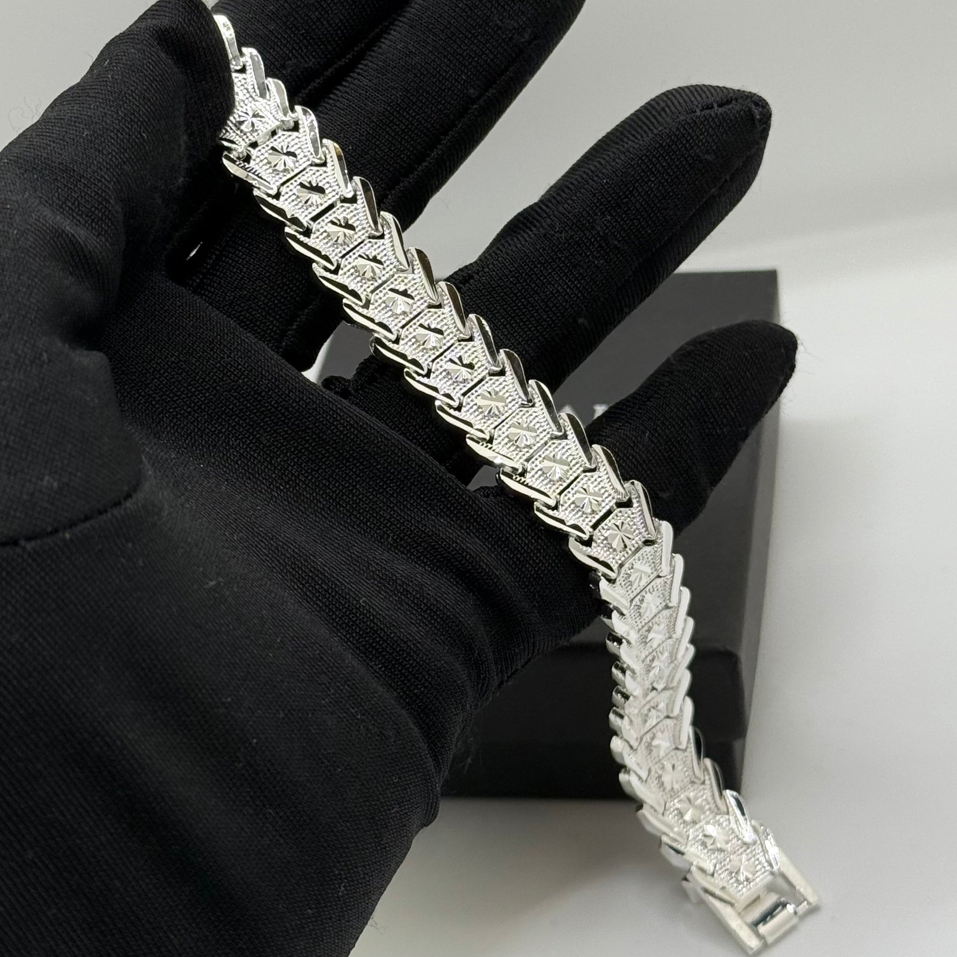 925S SILVER "SCALLONI" ARMBAND - ICERAIN JEWELRY