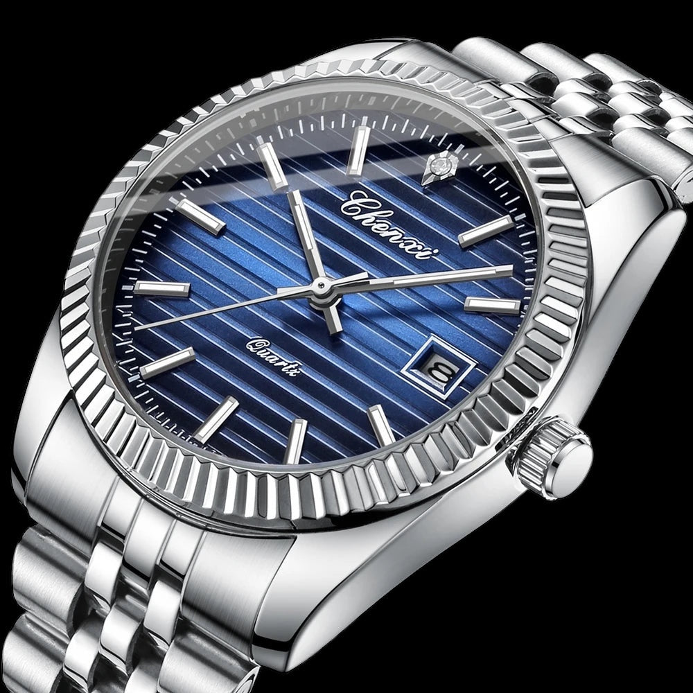 EDELSTAHL "WISTERWAT" UHR - ICERAIN JEWELRY