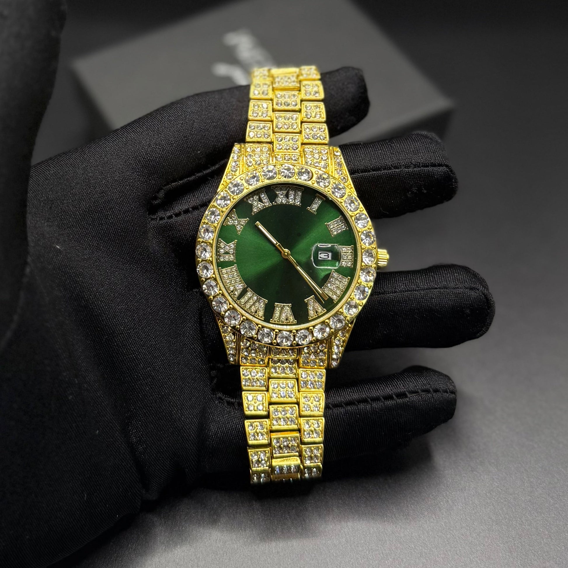 ICED OUT "FRATELLO" UHR - ICERAIN JEWELRY