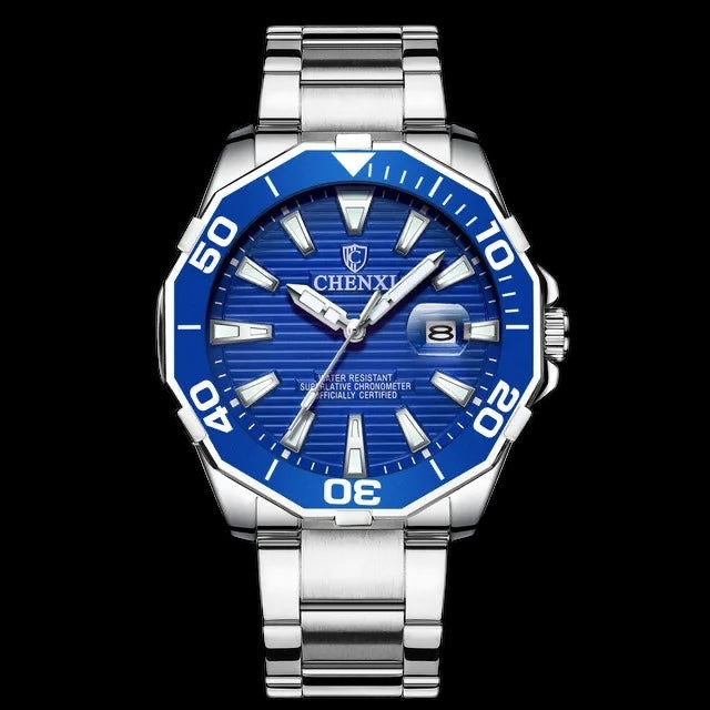 EDELSTAHL "SILCOLER" UHR - ICERAIN JEWELRY