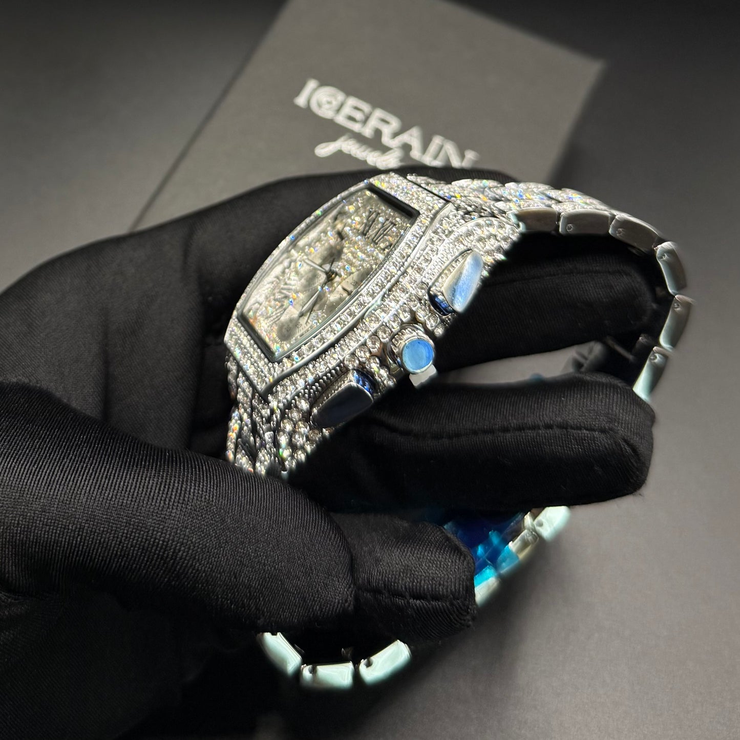ICED OUT "FIERO" UHR - ICERAIN JEWELRY