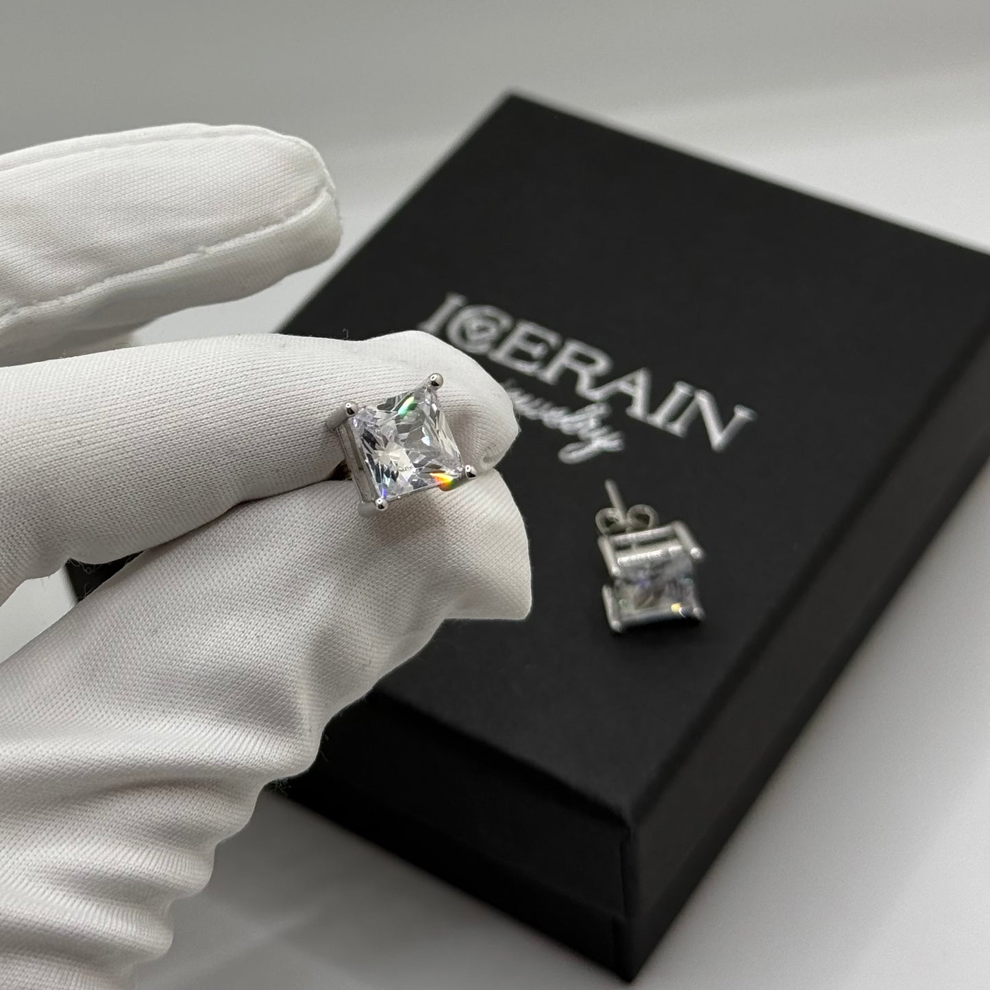 ICED OUT "SILVERSTAR" OHRRINGE - ICERAIN JEWELRY