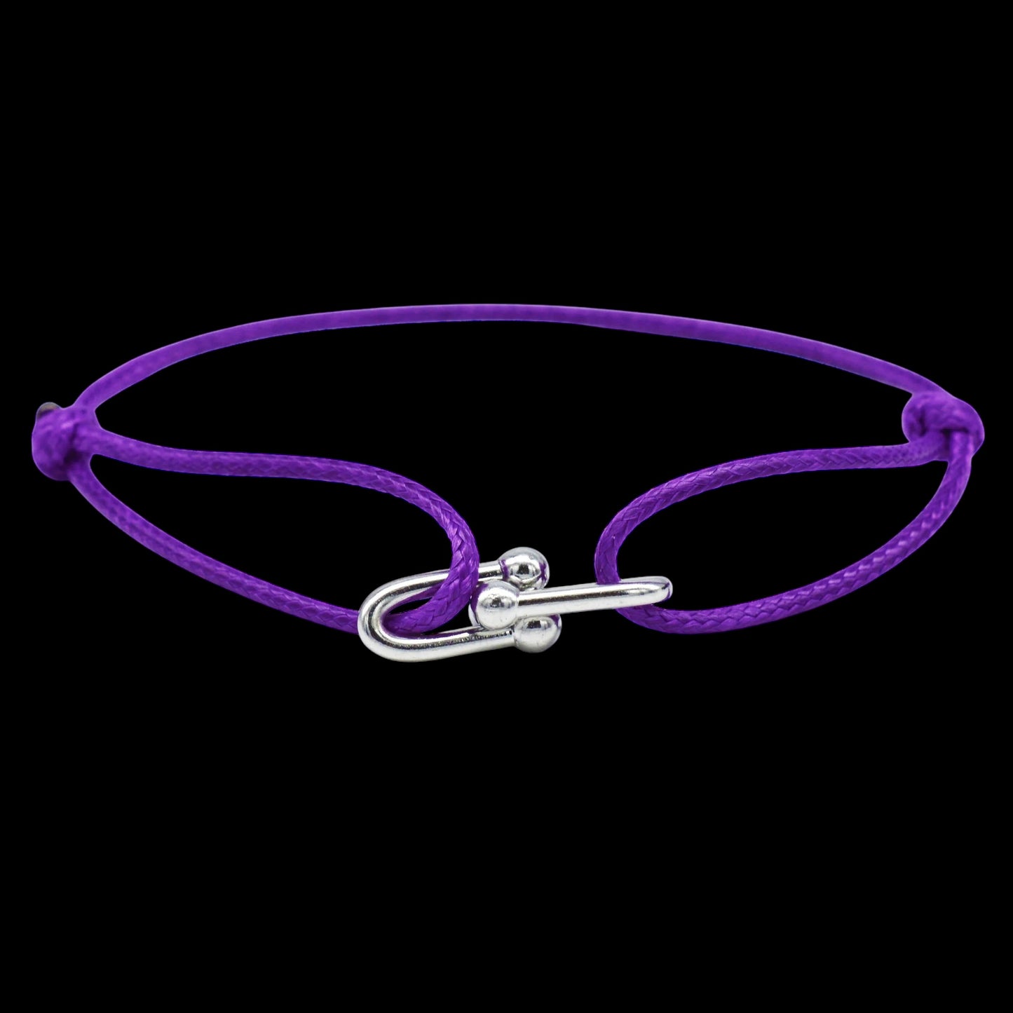 STOFF/EDELSTAHL "CLOSURE" ARMBAND - ICERAIN JEWELRY