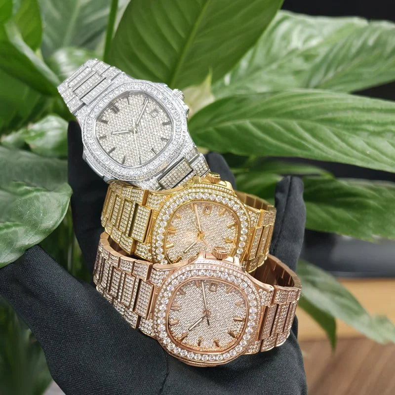 ICED OUT 43MM MOISSANITE "FERANOIR" UHR - ICERAIN JEWELRY