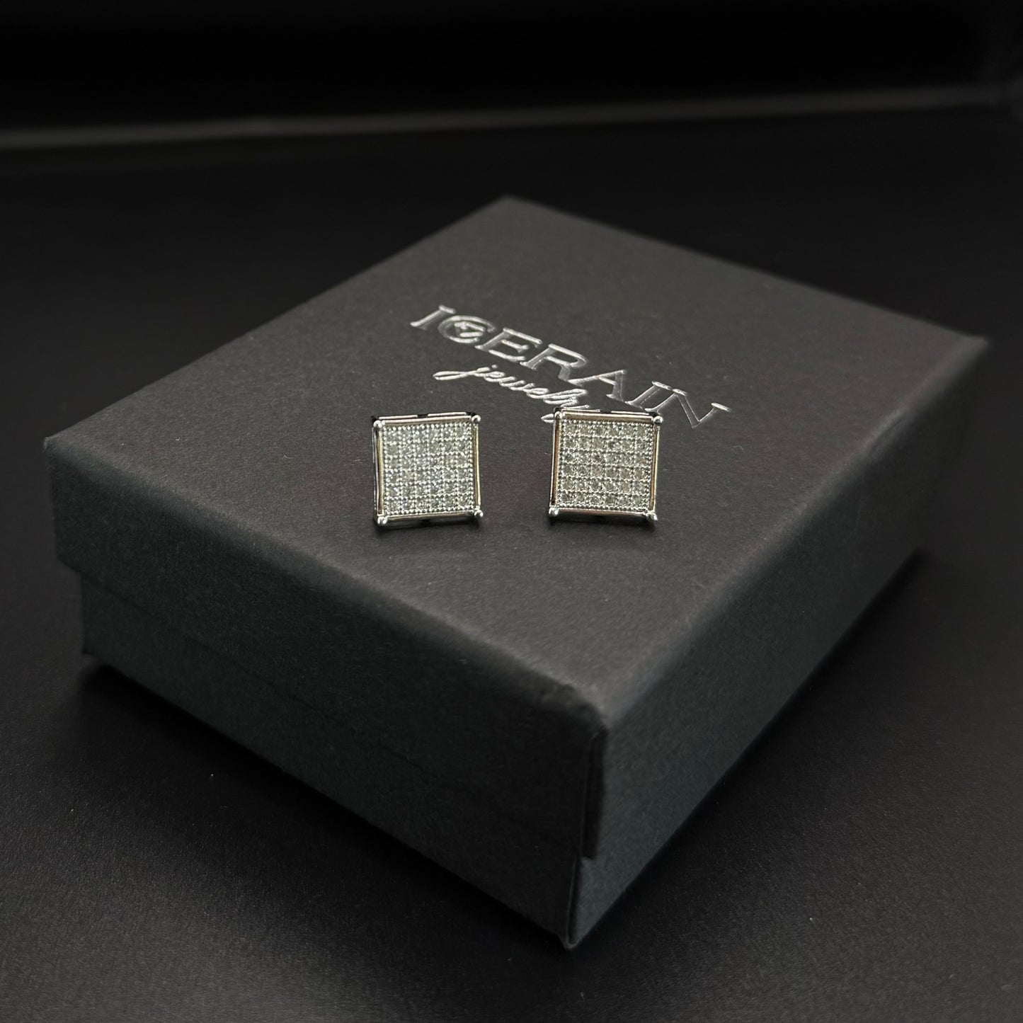ICED OUT "JOKER" OHRRINGE - ICERAIN JEWELRY
