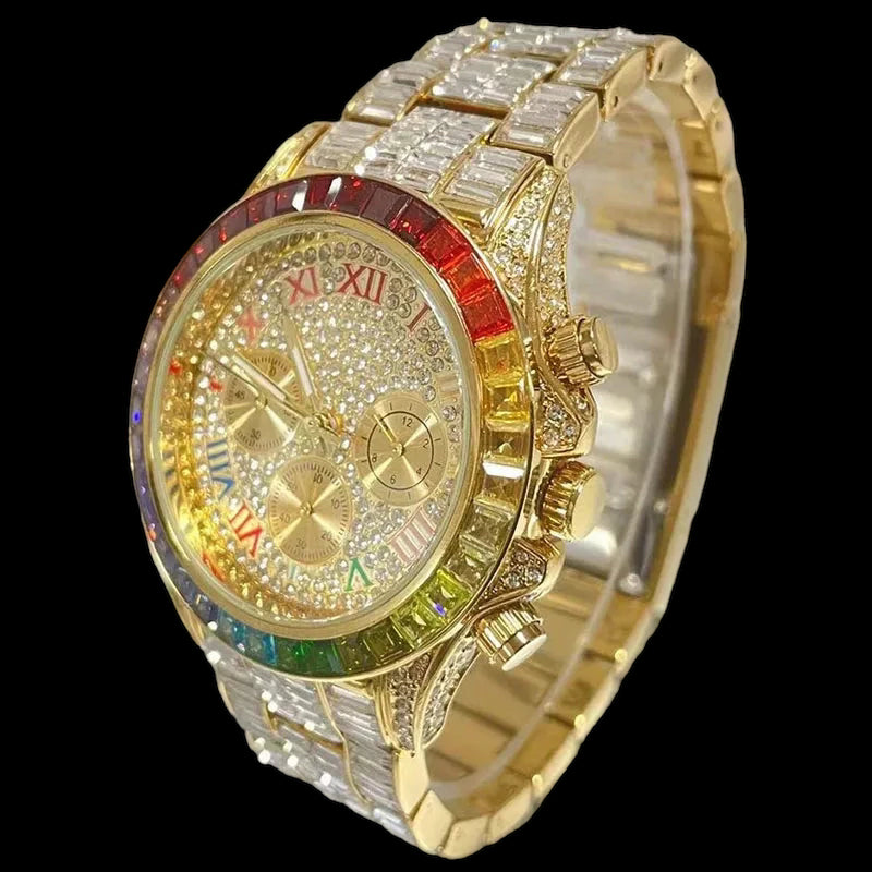 ICED OUT "ROMA" UHR - ICERAIN JEWELRY