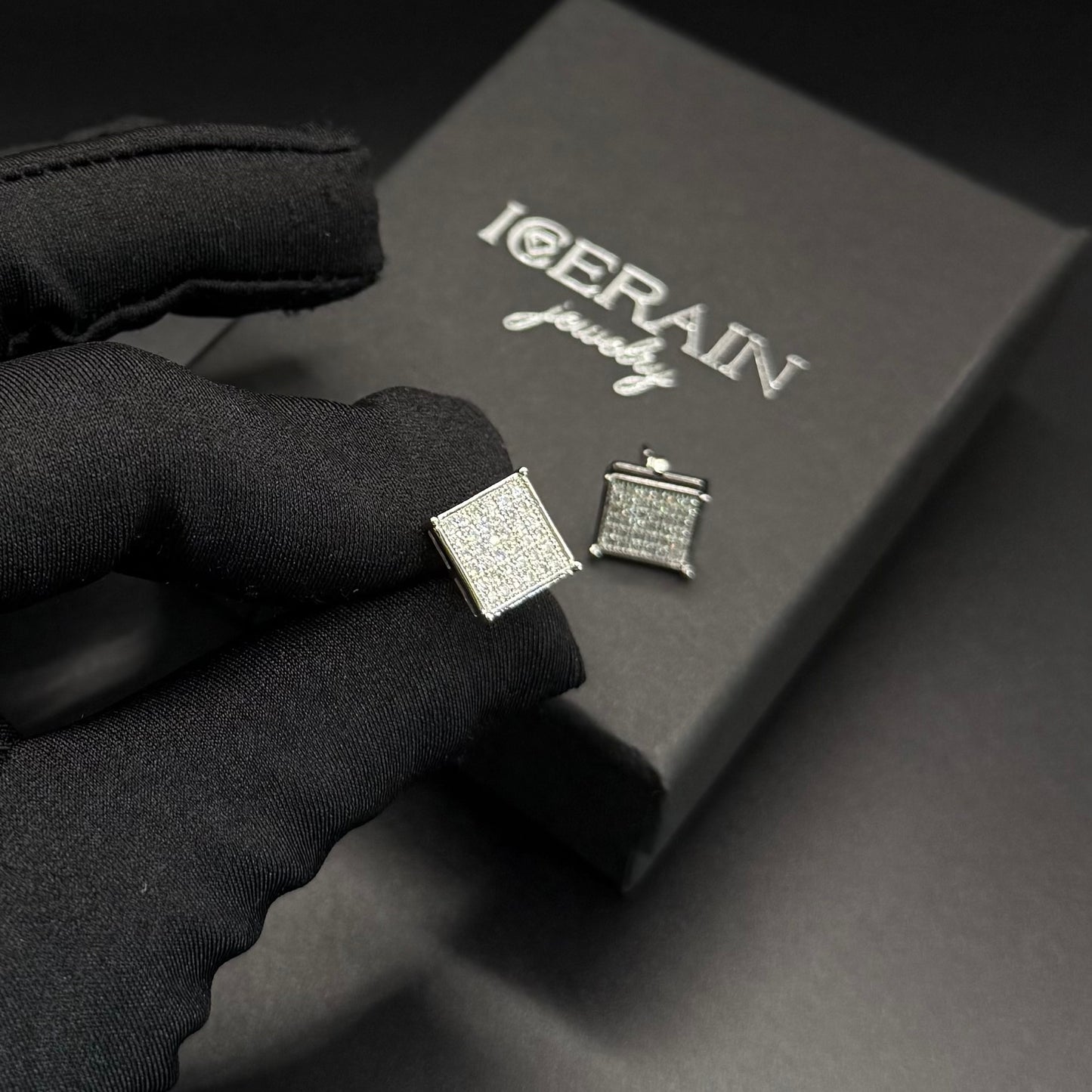ICED OUT "JOKER" OHRRINGE - ICERAIN JEWELRY