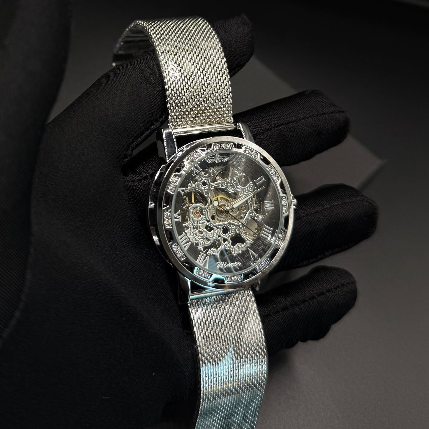 EDELSTAHL "WINNER" UHR - ICERAIN JEWELRY