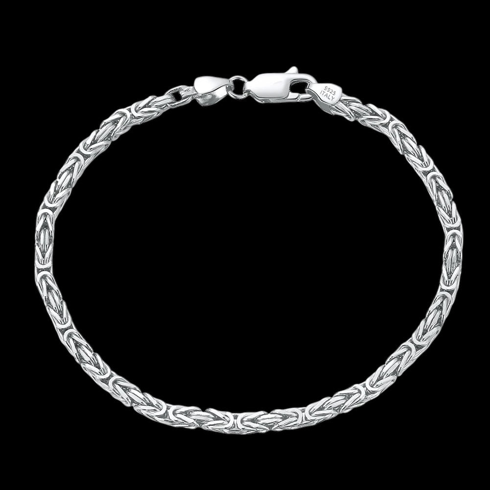925S SILVER 2,5MM "KING" KÖNIGSARMBAND - ICERAIN JEWELRY