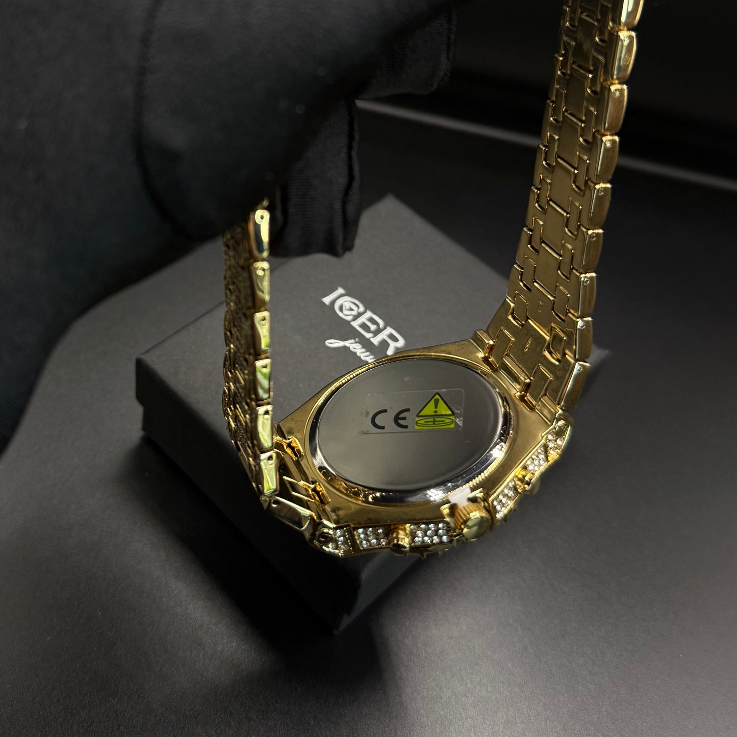 ICED OUT " ARABIC SUN" UHR - ICERAIN JEWELRY