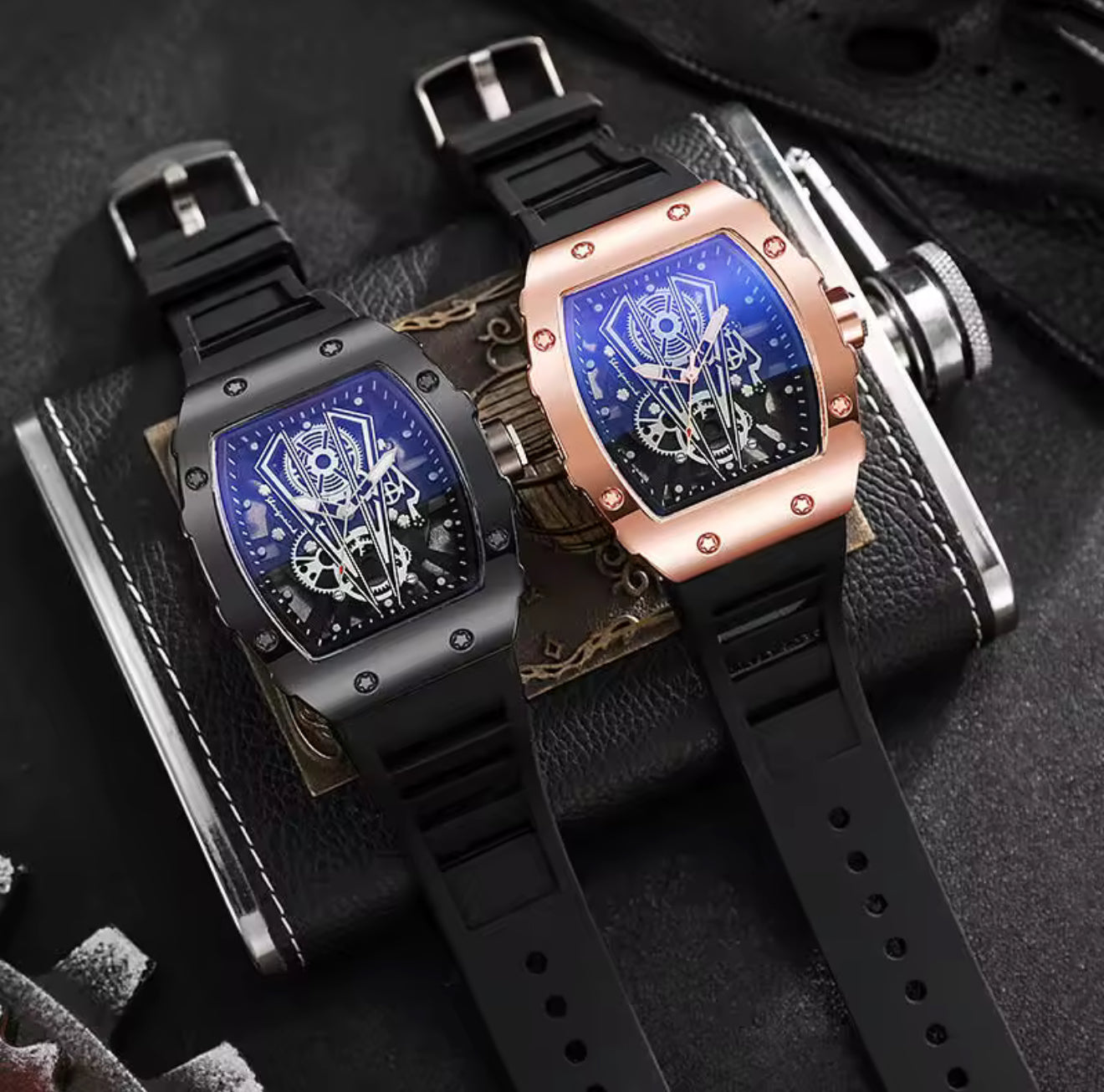 EDELSTAHL "CASSANO" UHR - ICERAIN JEWELRY