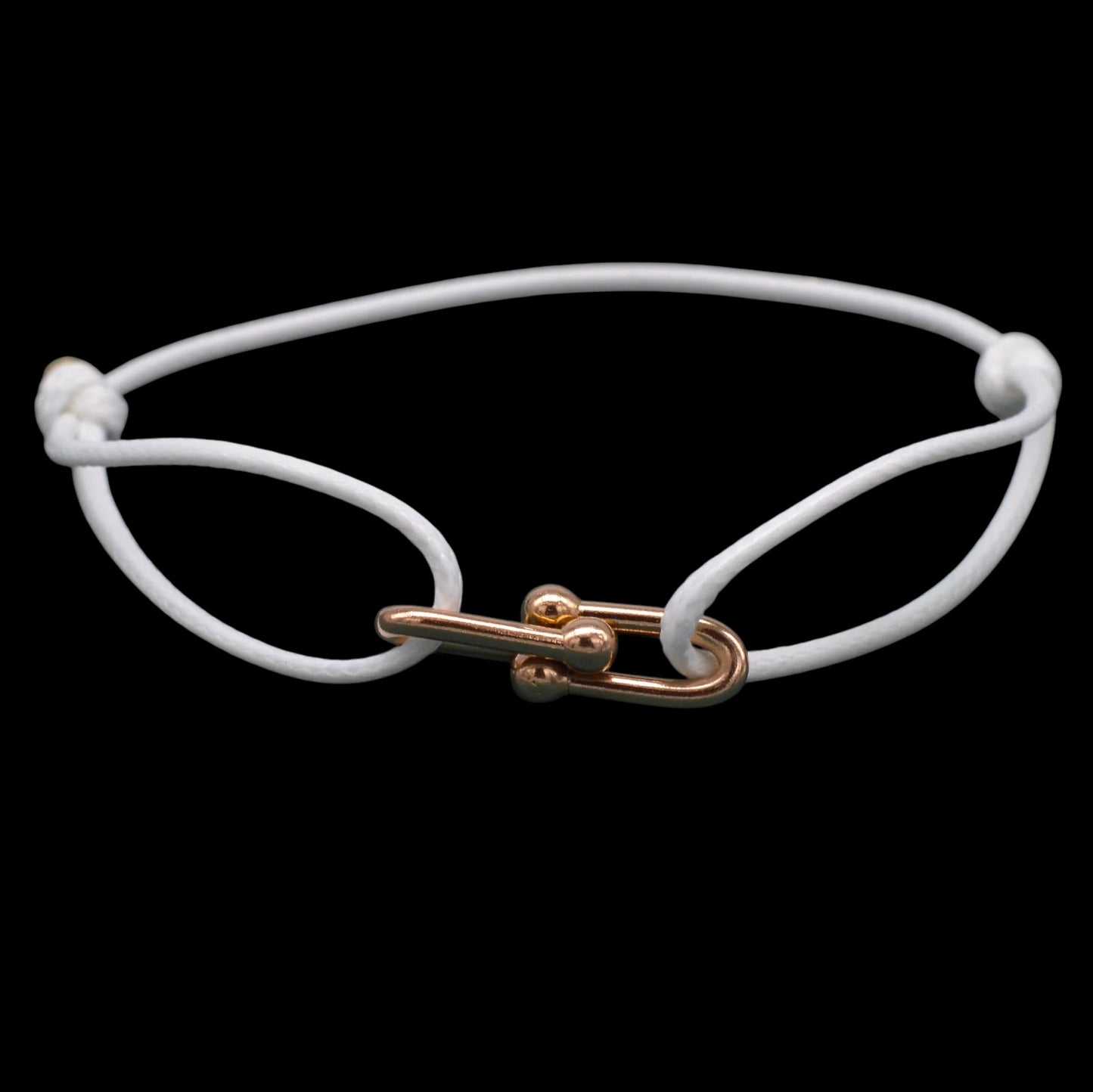 STOFF/EDELSTAHL "CLOSURE" ARMBAND - ICERAIN JEWELRY