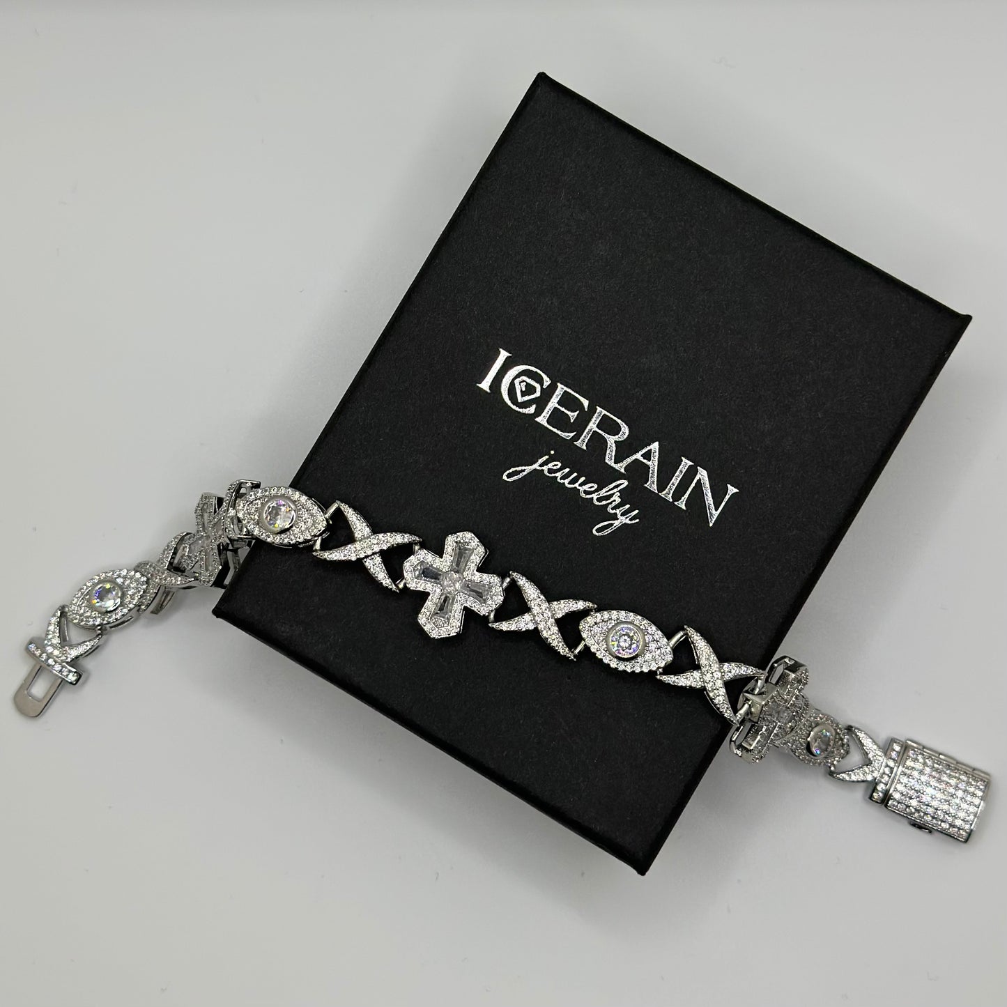ICED OUT 10MM "COLLABO" ARMBAND - ICERAIN JEWELRY