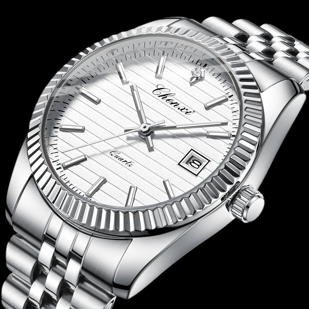 EDELSTAHL "WISTERWAT" UHR - ICERAIN JEWELRY
