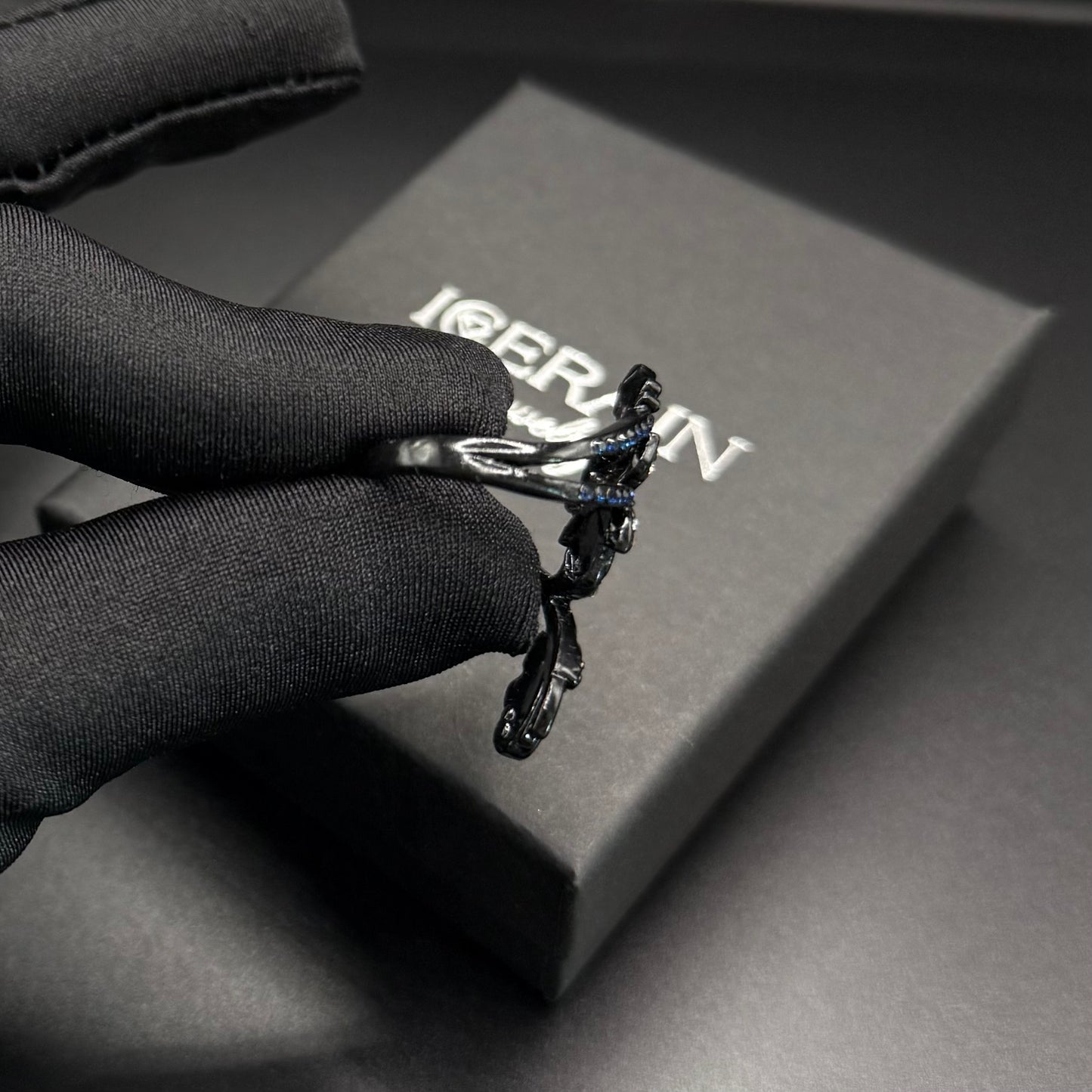 ICED OUT "TRIPLE BUTTERFLY" RING - ICERAIN JEWELRY