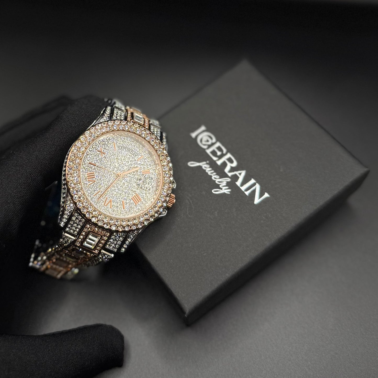 ICED OUT "PARAMONE" UHR - ICERAIN JEWELRY