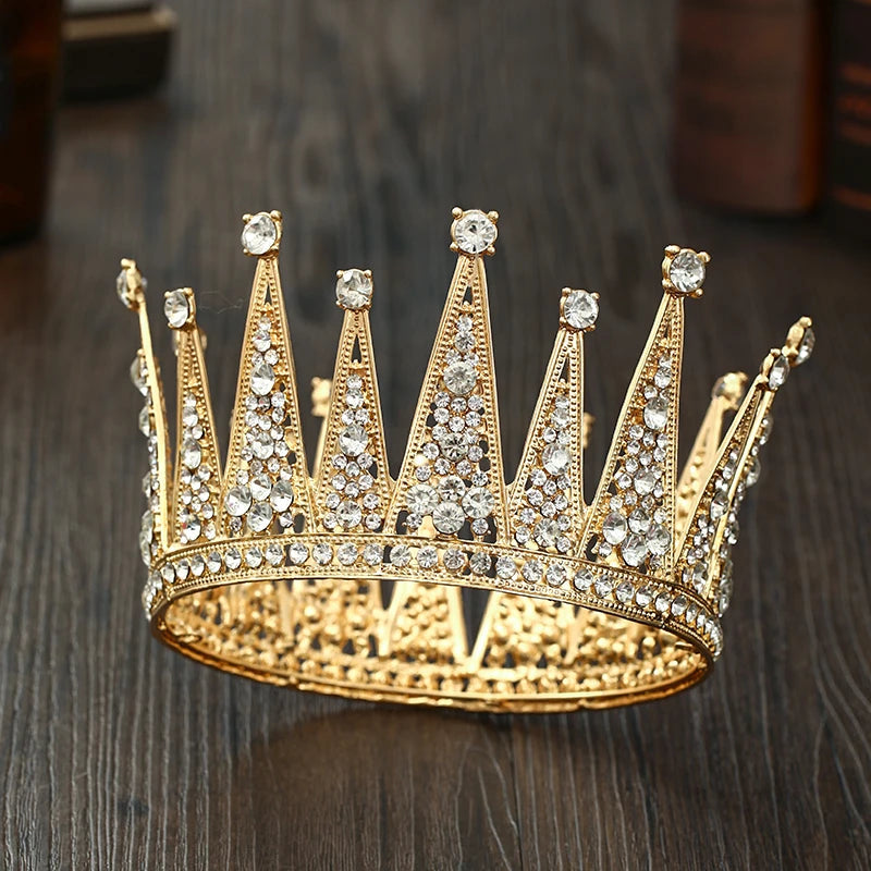 ICED OUT GOLD "ROYAL GRACE" KRONE - ICERAIN JEWELRY