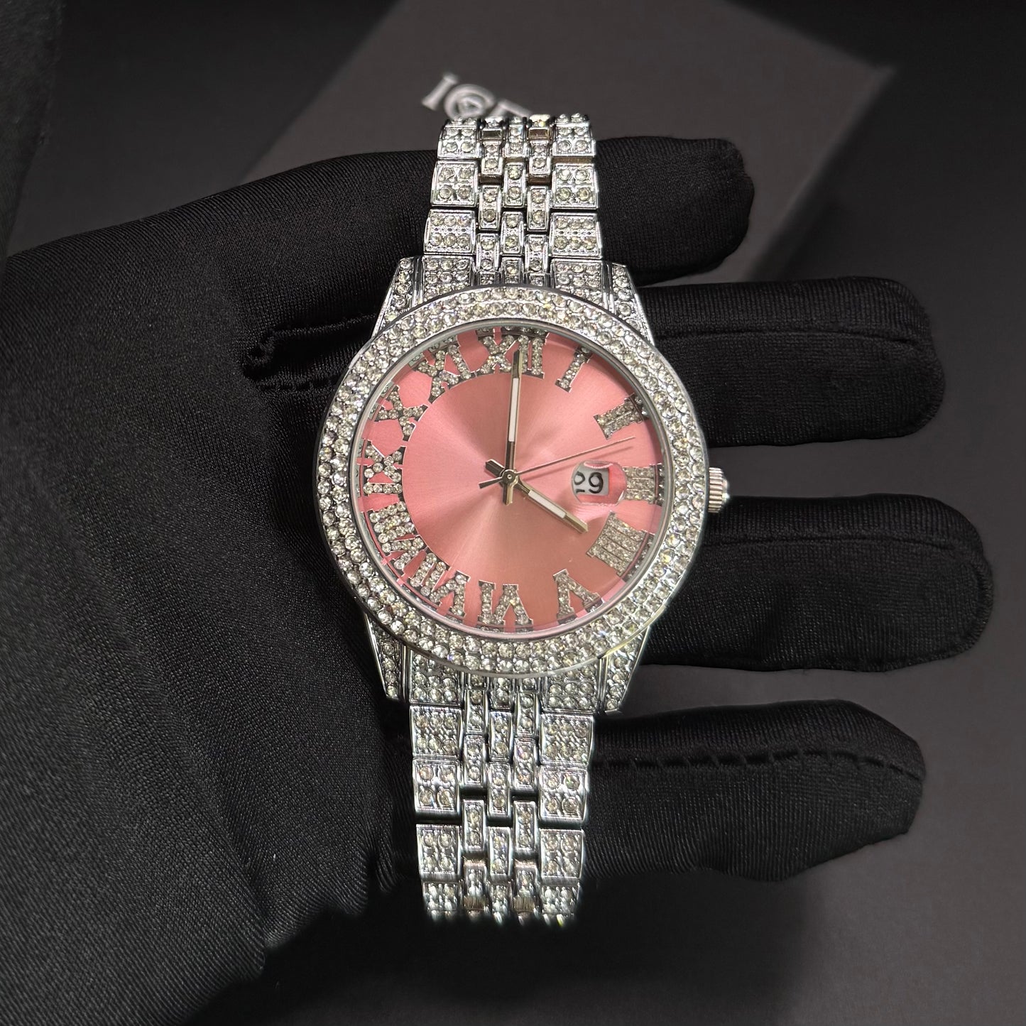 ICED OUT "REGINA" UHR - ICERAIN JEWELRY