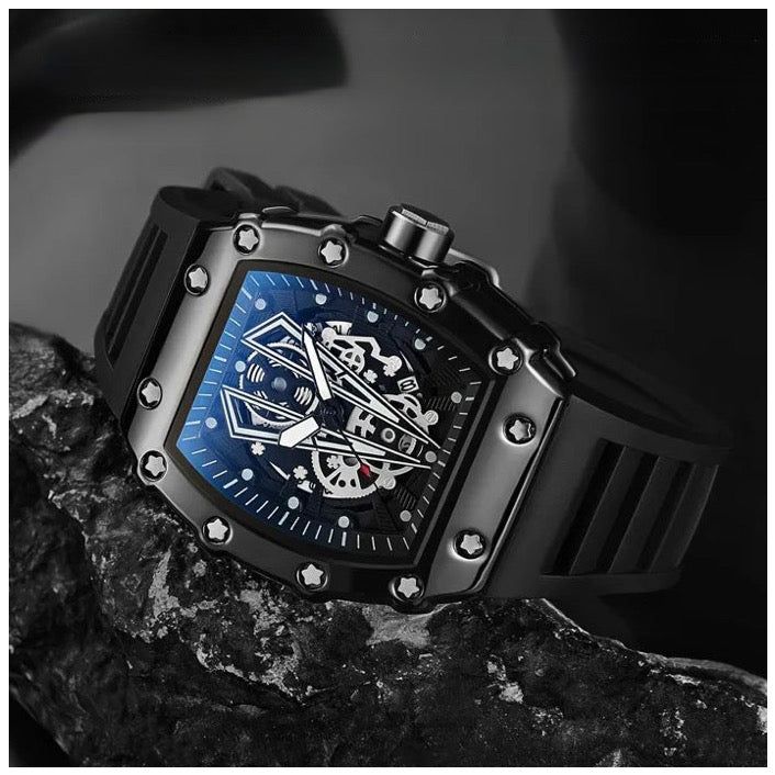 EDELSTAHL "CASSANO" UHR - ICERAIN JEWELRY