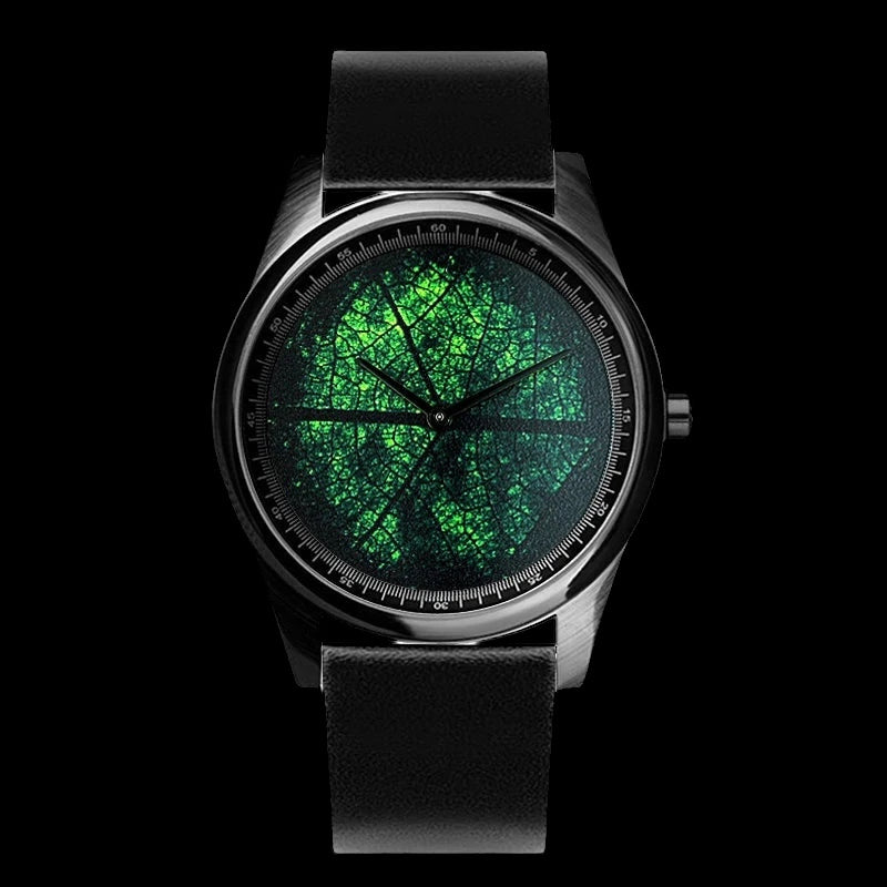 EDELSTAHL "LEAF" UHR - ICERAIN JEWELRY