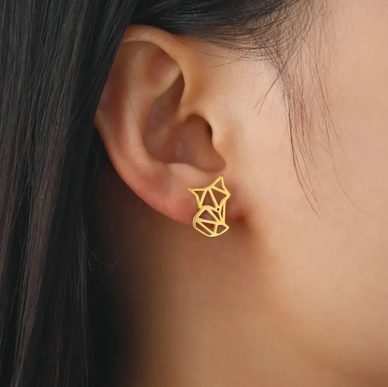 EDELSTAHL "FOX" OHRRINGE - ICERAIN JEWELRY
