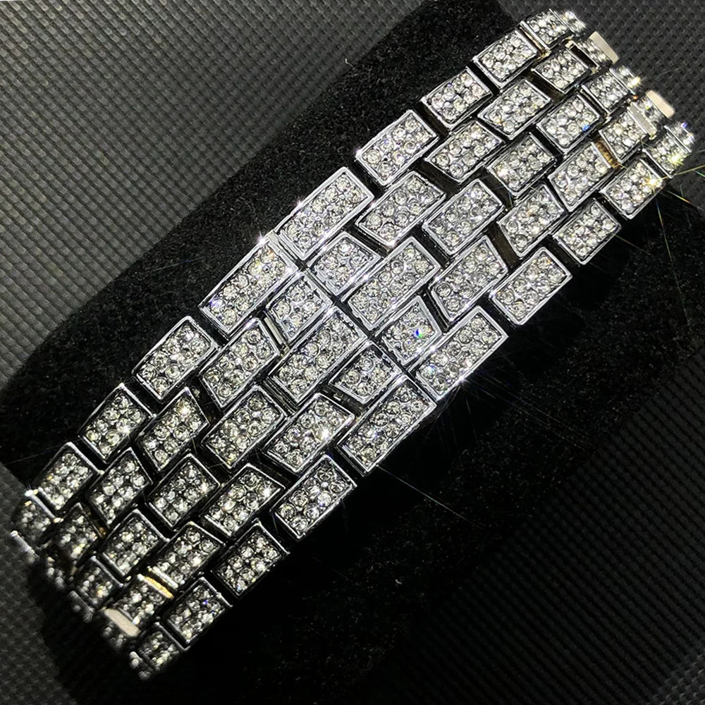 SALE | ICED OUT "SILVER TONNEAU" UHR - ICERAIN JEWELRY