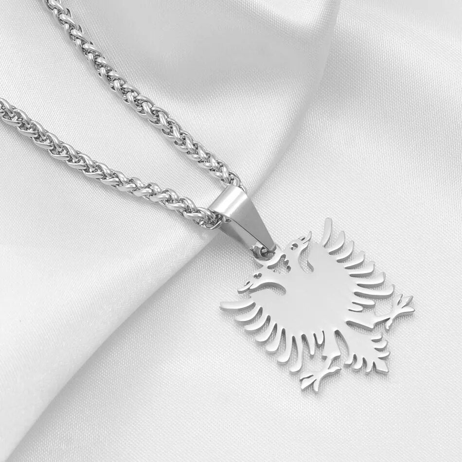 EDELSTAHL "ALBANIA V2" LÄNDERKETTE - ICERAIN JEWELRY