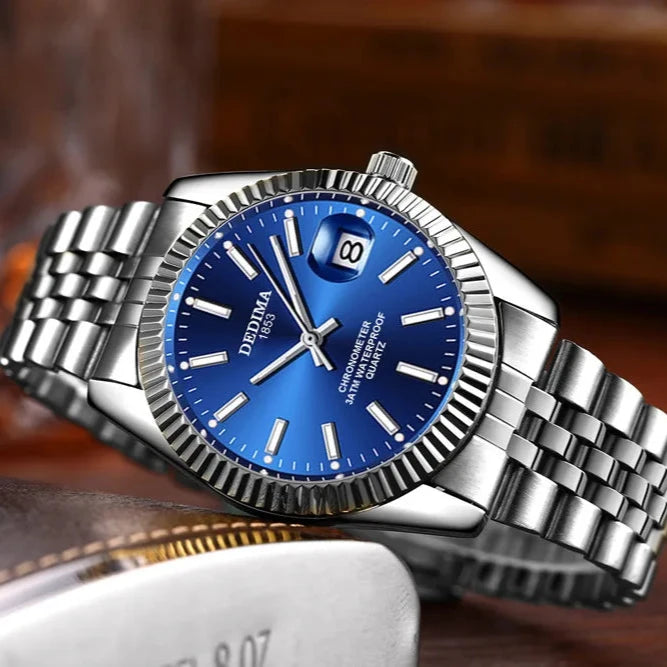 EDELSTAHL "HANDLO" UHR - ICERAIN JEWELRY