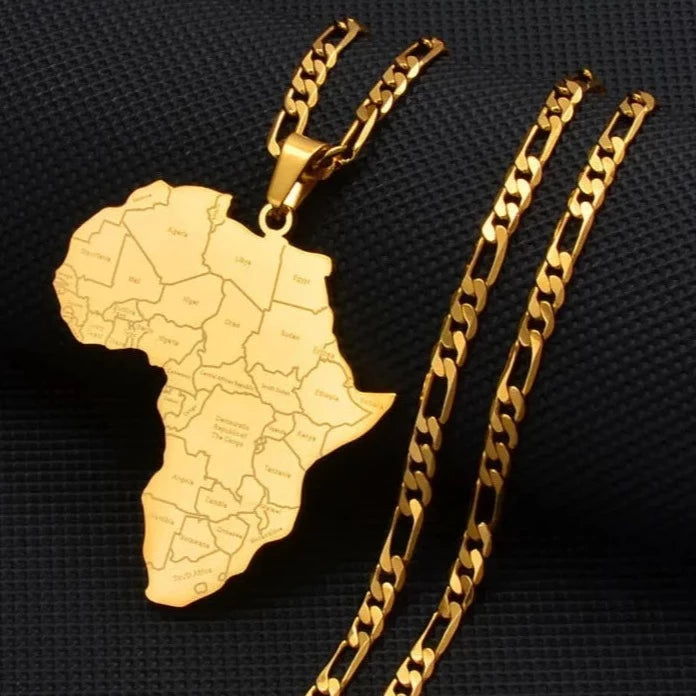 EDELSTAHL "AFRICA V3" LÄNDERKETTE - ICERAIN JEWELRY