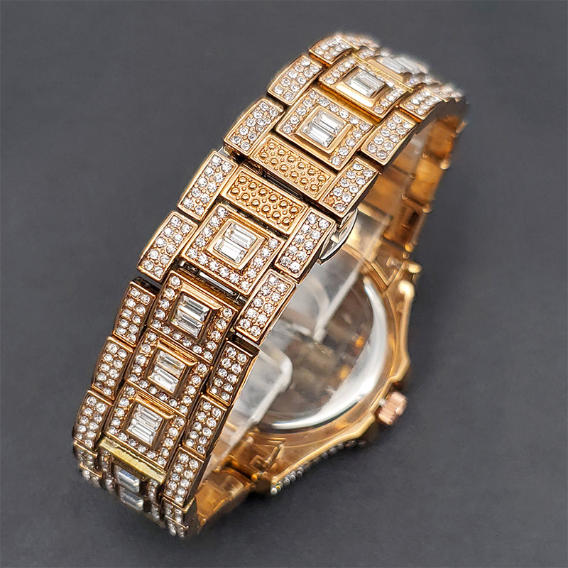 ICED OUT "ARABIC" UHR