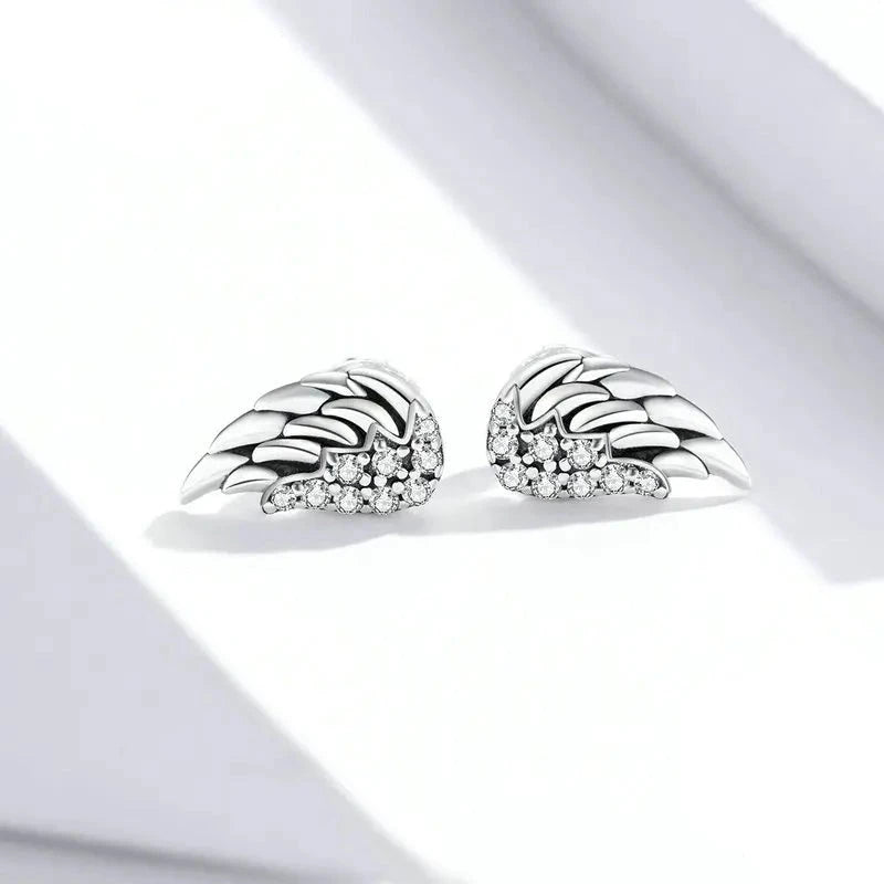 925S SILVER "ANGEL" OHRRINGE - ICERAIN JEWELRY