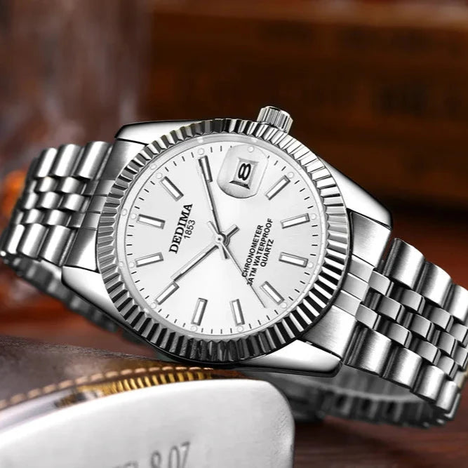 EDELSTAHL "HANDLO" UHR - ICERAIN JEWELRY