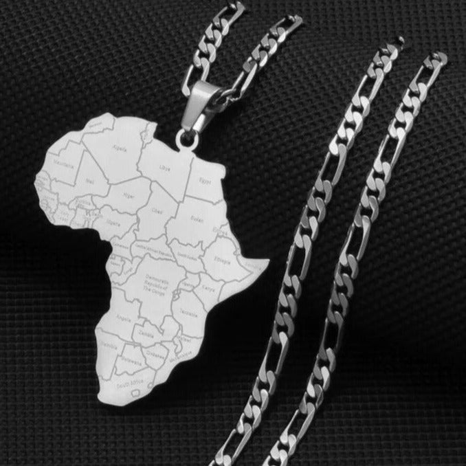 EDELSTAHL "AFRICA V3" LÄNDERKETTE - ICERAIN JEWELRY