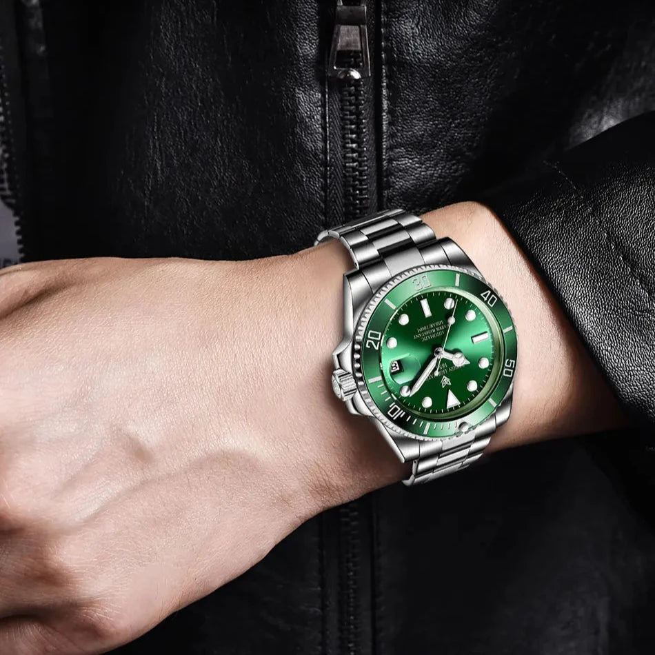 EDELSTAHL "DIVELERO" UHR - ICERAIN JEWELRY