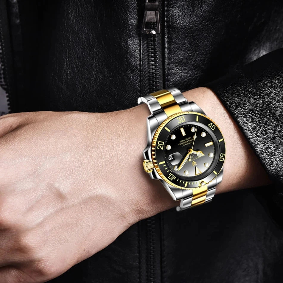 EDELSTAHL "DIVELERO" UHR - ICERAIN JEWELRY