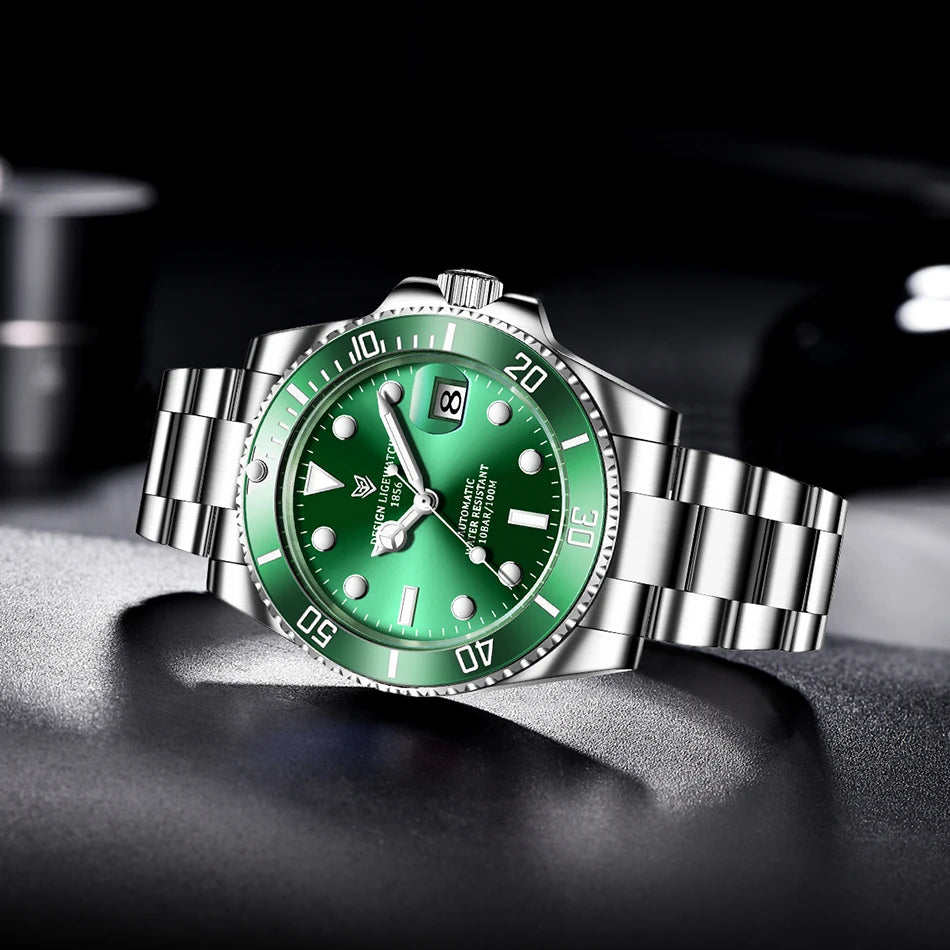 EDELSTAHL "DIVELERO" UHR - ICERAIN JEWELRY