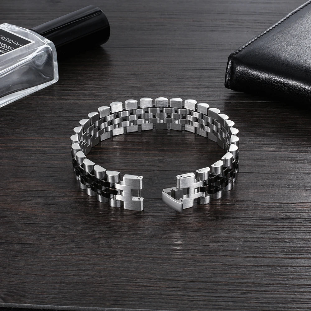 EDELSTAHL "JUBILEE" ARMBAND - ICERAIN JEWELRY