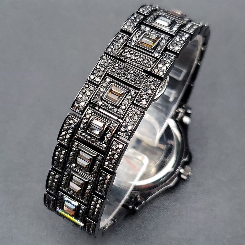 SALE | ICED OUT "BLACK ARABIC" UHR - ICERAIN JEWELRY