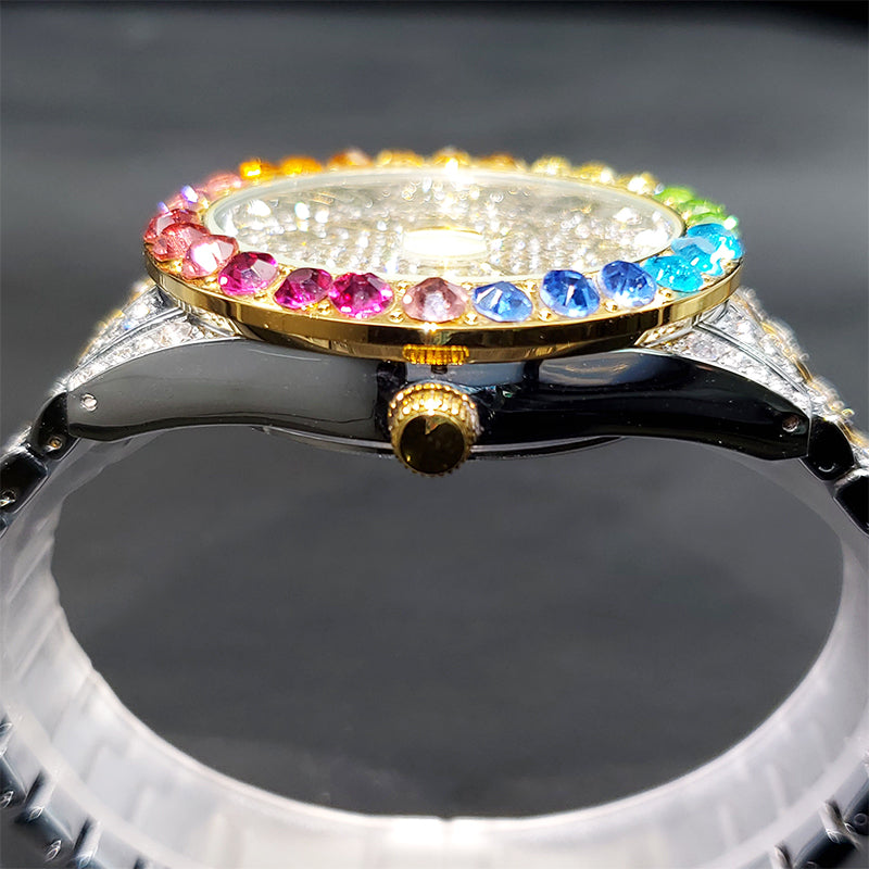 ICED OUT "PITACOLLI" UHR - ICERAIN JEWELRY