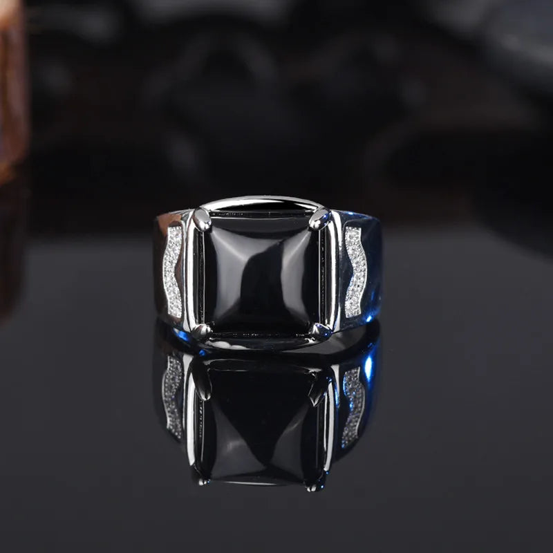 925S SILVER "STONARIM" RING - ICERAIN JEWELRY