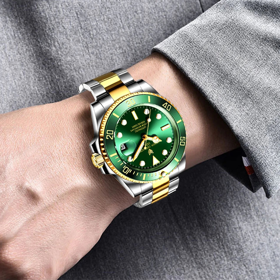 EDELSTAHL "DIVELERO" UHR - ICERAIN JEWELRY