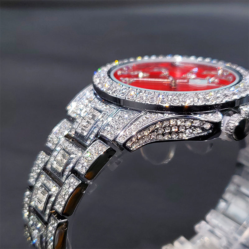 ICED OUT "ARABIC" UHR - ICERAIN JEWELRY