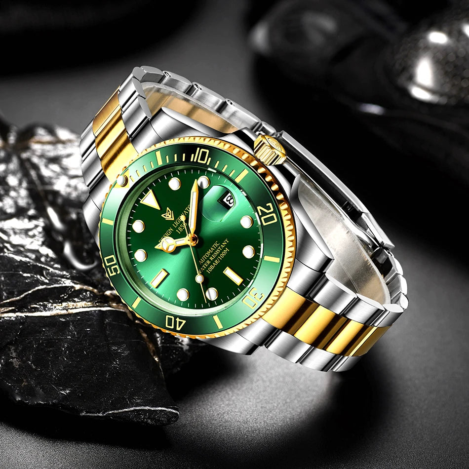 EDELSTAHL "DIVELERO" UHR - ICERAIN JEWELRY