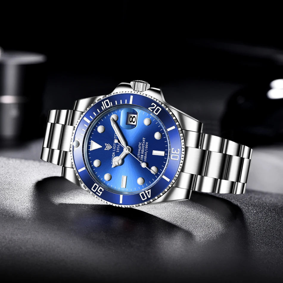 EDELSTAHL "DIVELERO" UHR - ICERAIN JEWELRY