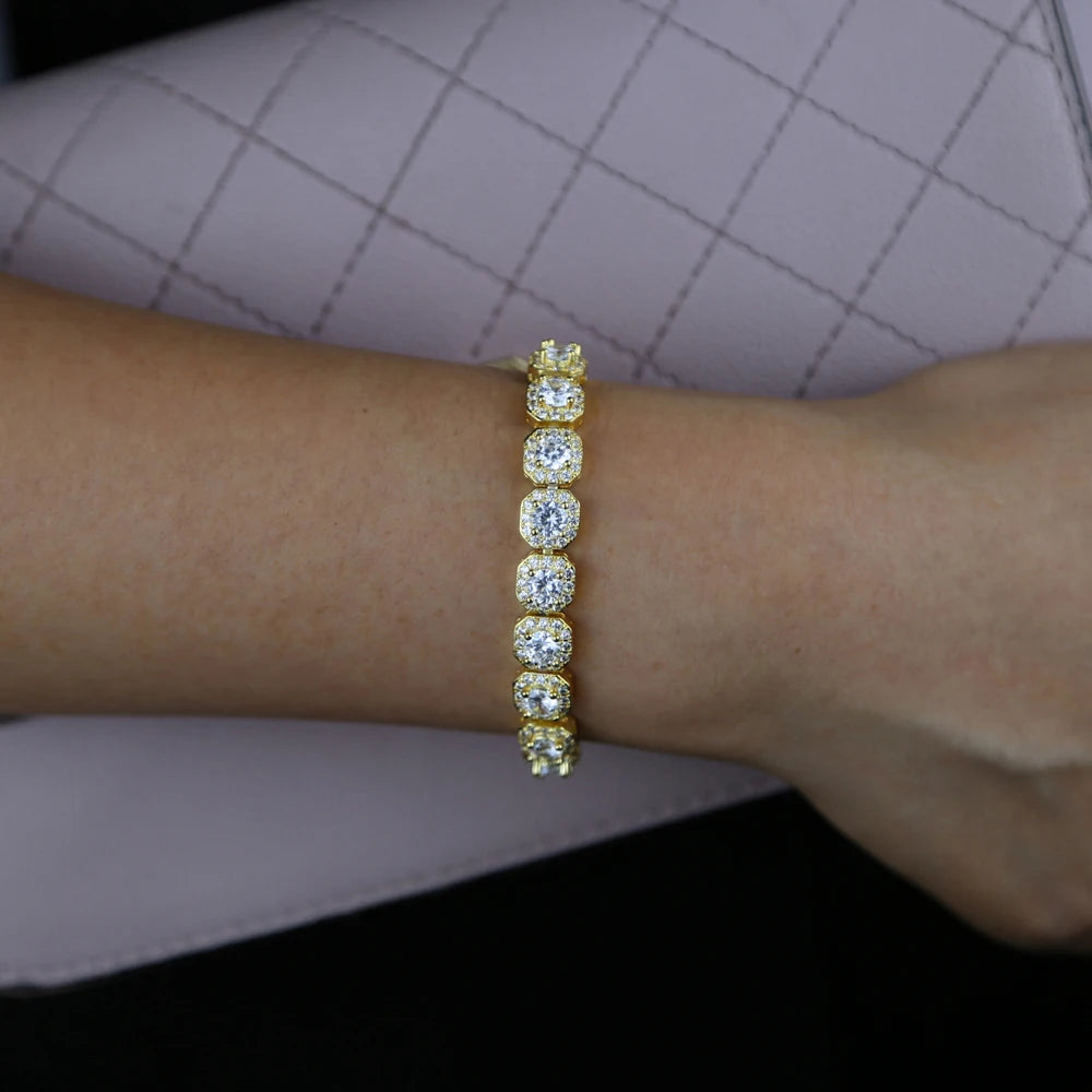 ICED OUT 8MM "CHARM" ARMBAND - ICERAIN JEWELRY