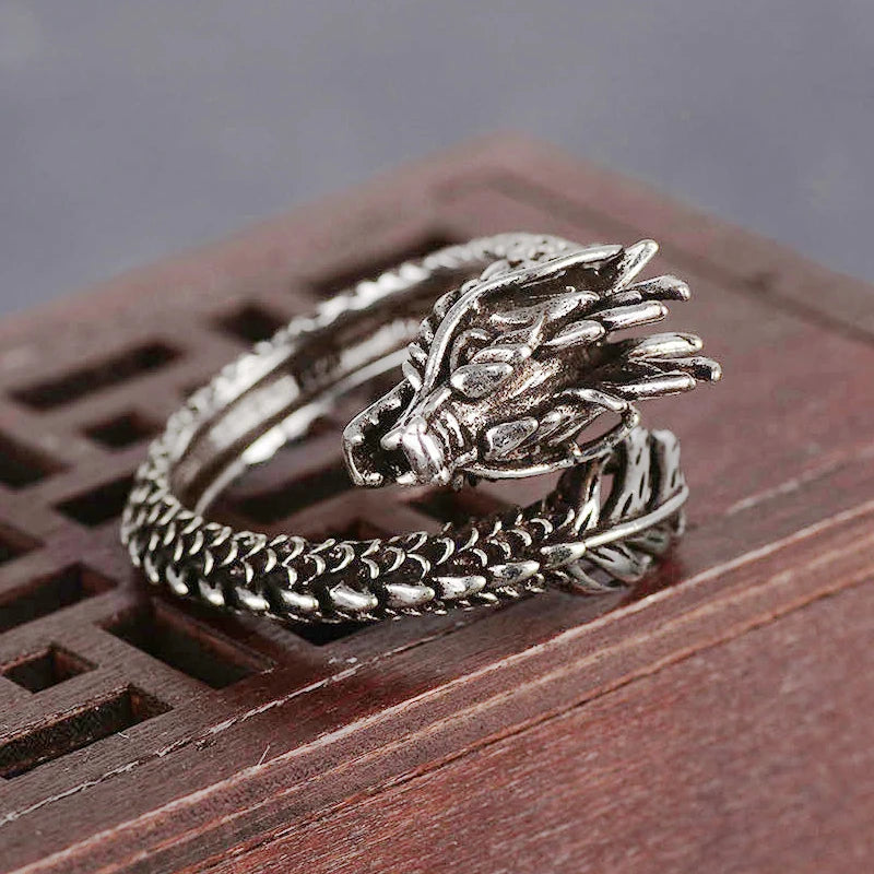 EDELSTAHL "DRACO" RING - ICERAIN JEWELRY