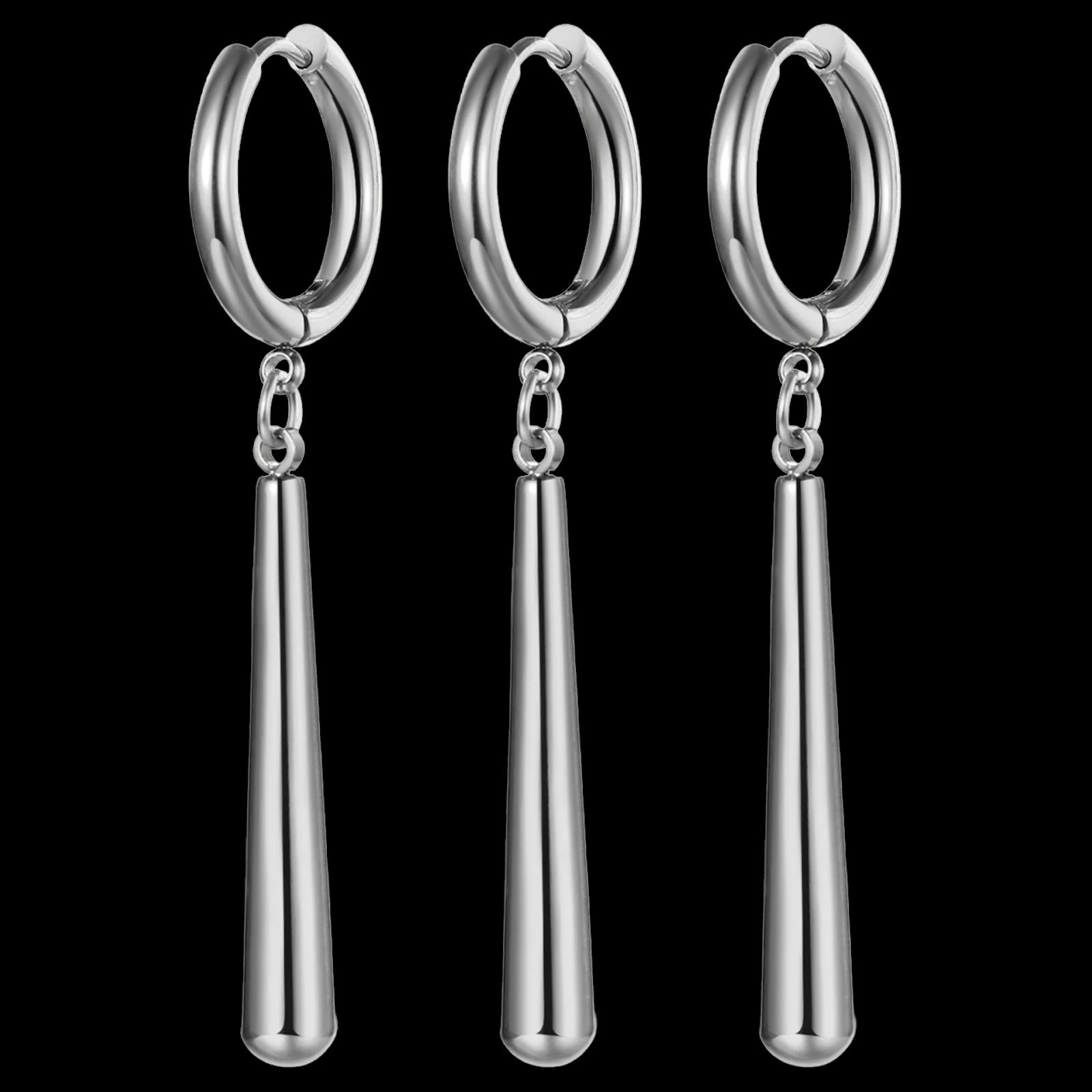 EDELSTAHL "DANGLE" OHRRINGE - ICERAIN JEWELRY