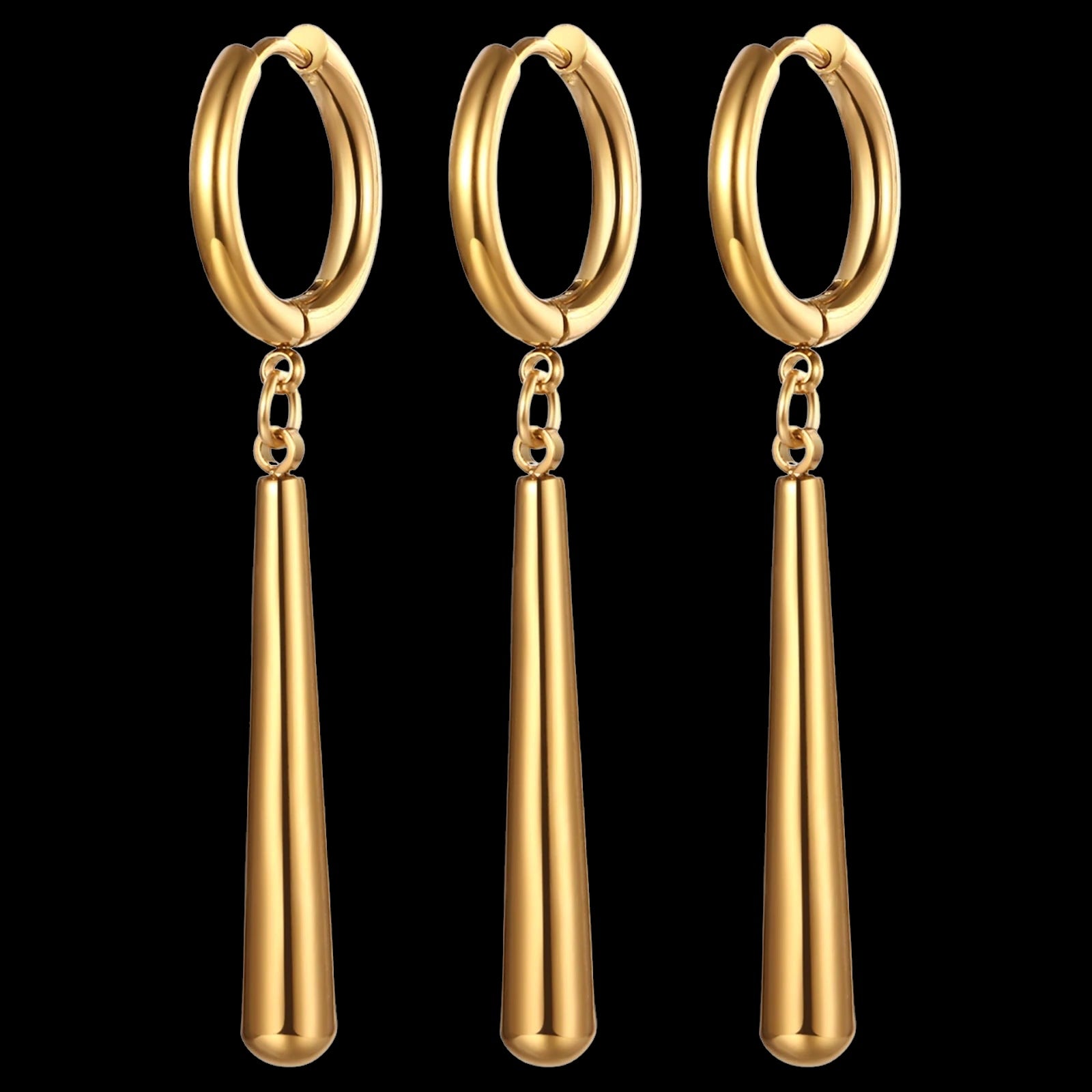 EDELSTAHL "DANGLE" OHRRINGE - ICERAIN JEWELRY