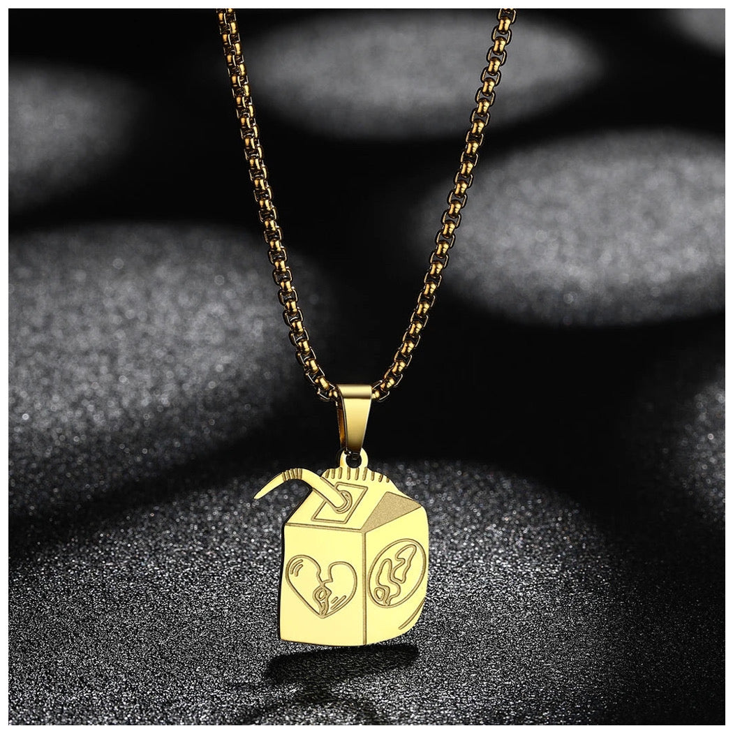 EDELSTAHL "GOLD JUICE 999" KETTE - ICERAIN JEWELRY